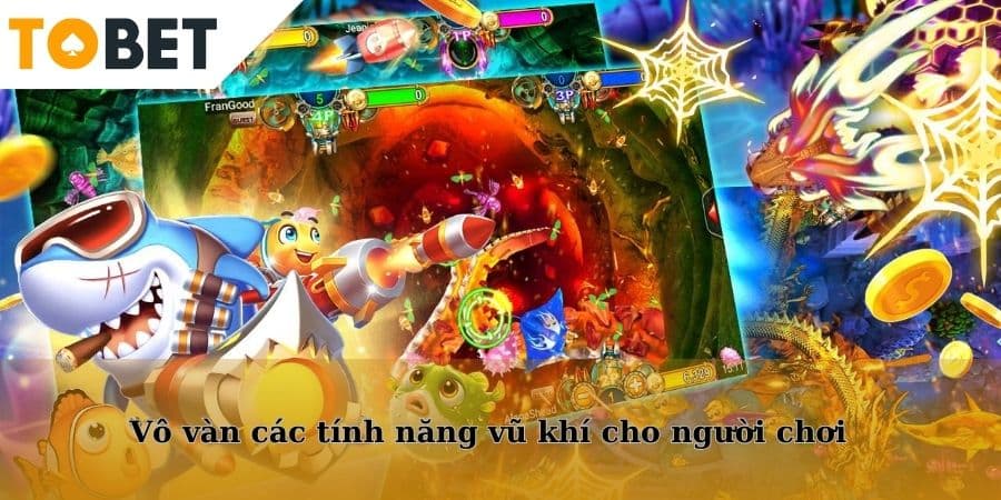 Vô vàn các tính năng vũ khí cho người chơi