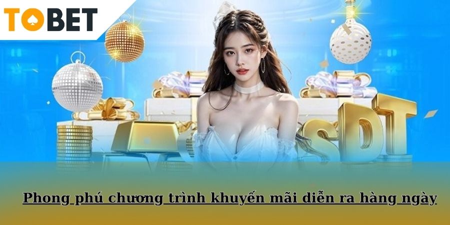 Phong phú chương trình khuyến mãi diễn ra hàng ngày